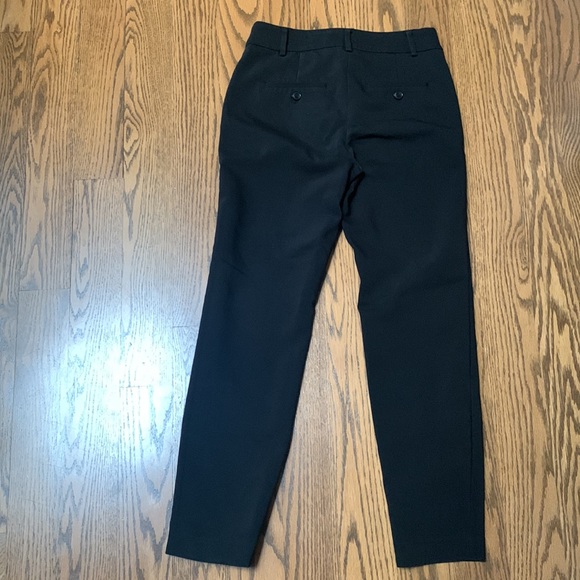 RW&CO Signature Fit Slim Leg Ankle Length Black Pants Size 00 - Picture 3 of 8